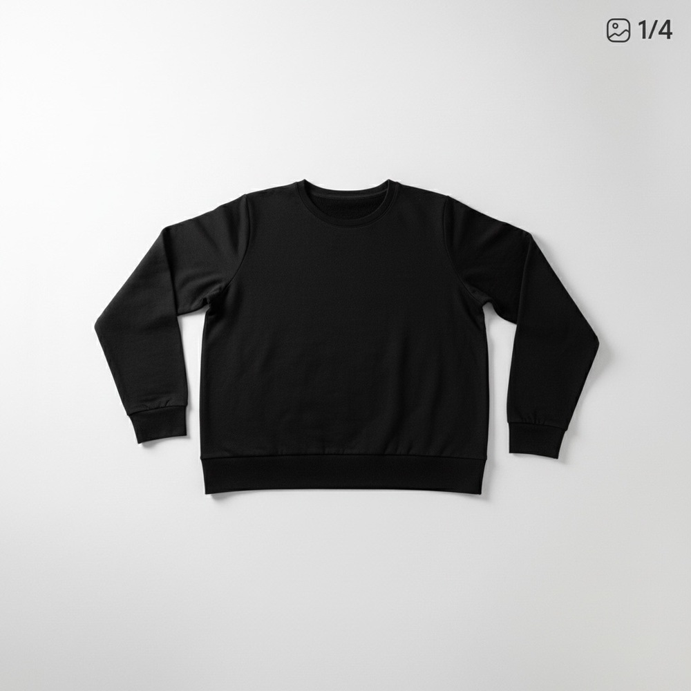 Zyia Active Women's Black Crew Neck Sweater size 4Xl runs small